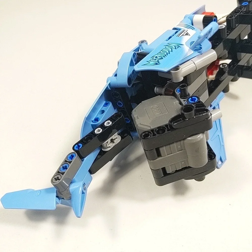 LEGO Technic 42134 Monster Jam Megalodon Shark Pull-Back Truck Toy Blue 2022‎